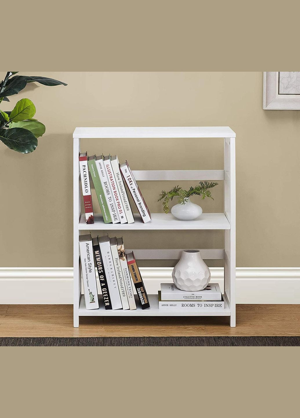 Книжковий стелаж з дерева Селінджер 60 зефір (КПС-601720) No Brand (328080945)