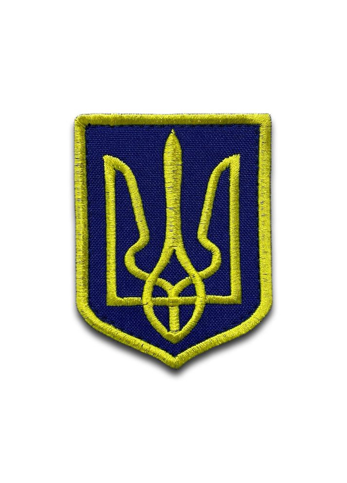 Шеврон Герб Украины (Форма щит. На липучке) Размер 8x6см No Brand (369924492)