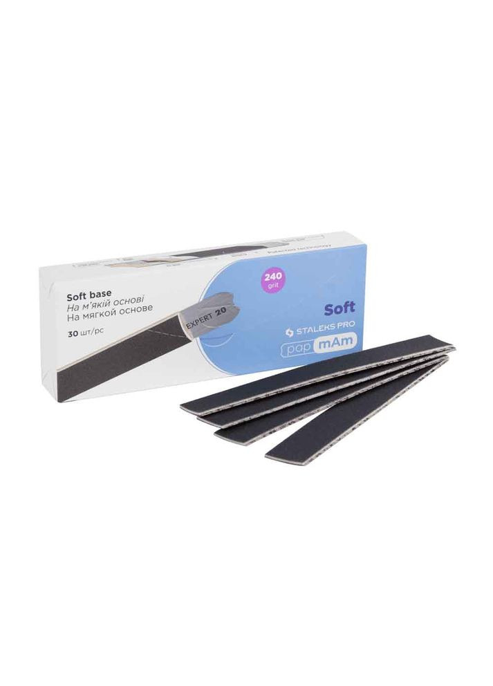 Сменные файлы papmAm для пилы прямой (на мягкой основе) Expert 20 240 грит, 30 шт Staleks (357493356)