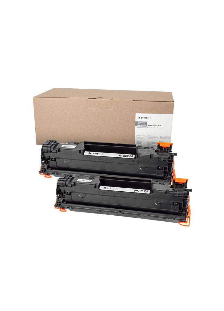 Картридж HP 83A (CF283A), Black, LJ Pro M125/M126/M127/M128/M201/M225, 2 x 1500 стор,, Dual Pack (PP-H283DP) PrintPro (315030748)