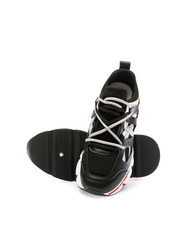 Черные всесезонные кроссовки Fashion A06-1(36-41) чорні
