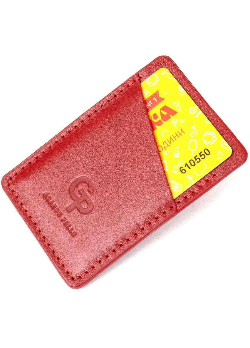 Винтажный кожаный картхолдер 11505 Grande Pelle (362418345)