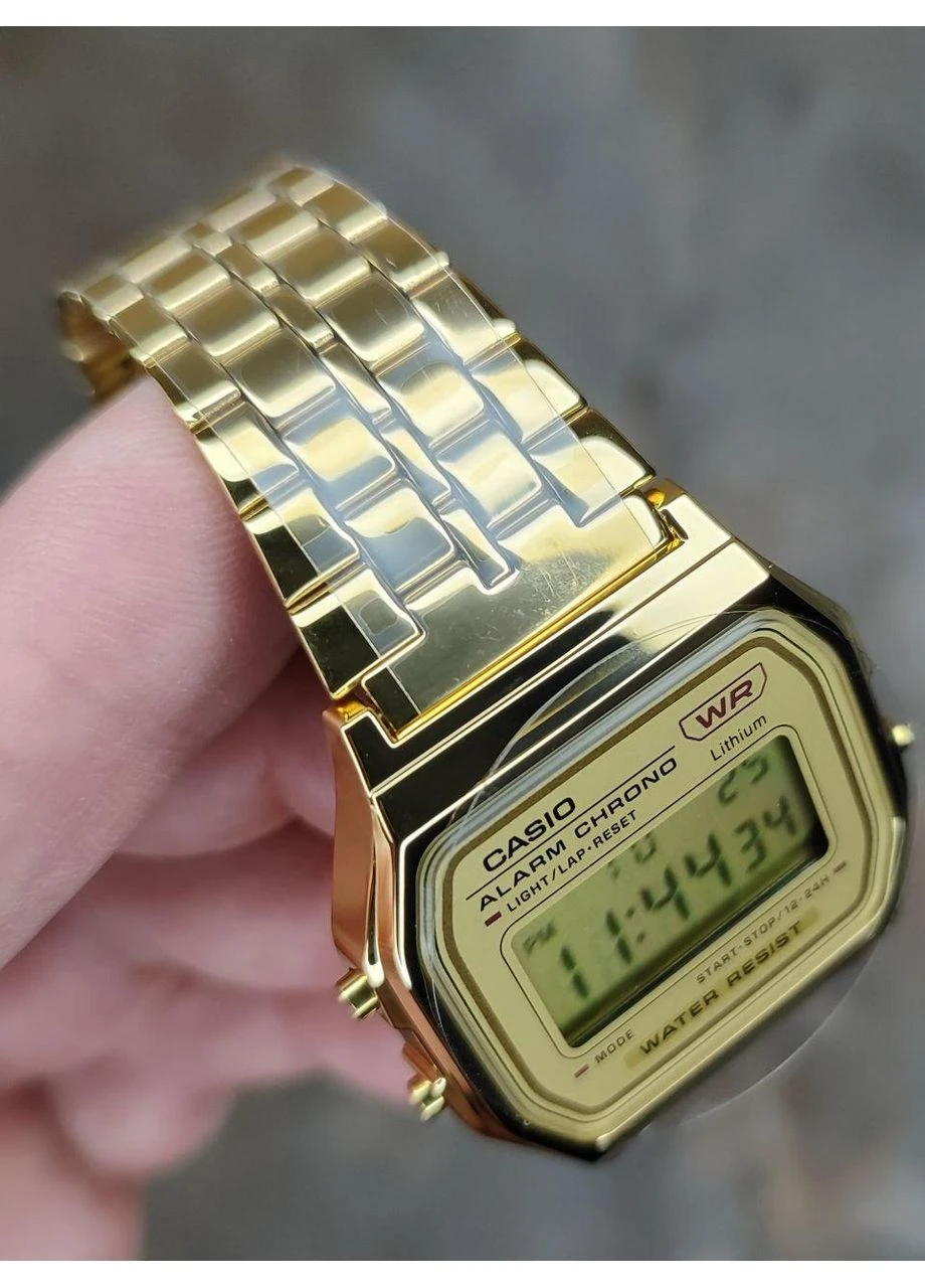 Годинник чоловічий A158WETG-9A Retro Vintage No Brand (381366613)