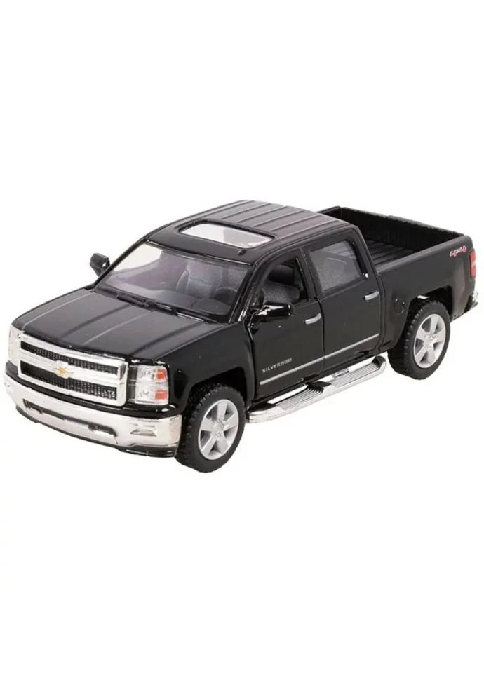 Колекційна машинка "Chevrolet Silverado 2014" KT5381W(Black) масштаб 1:42 Kinsmart (377128723)