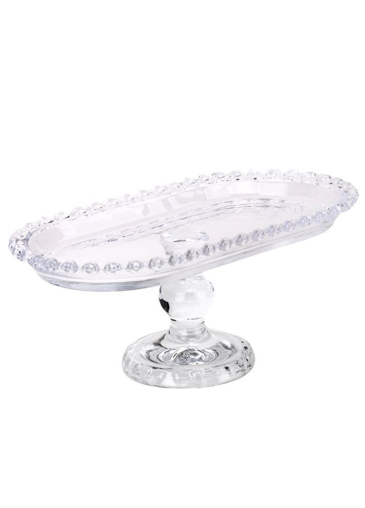 Блюдо Солодка мить 24,5*10 см 19145-004 скло No Brand (346152451)