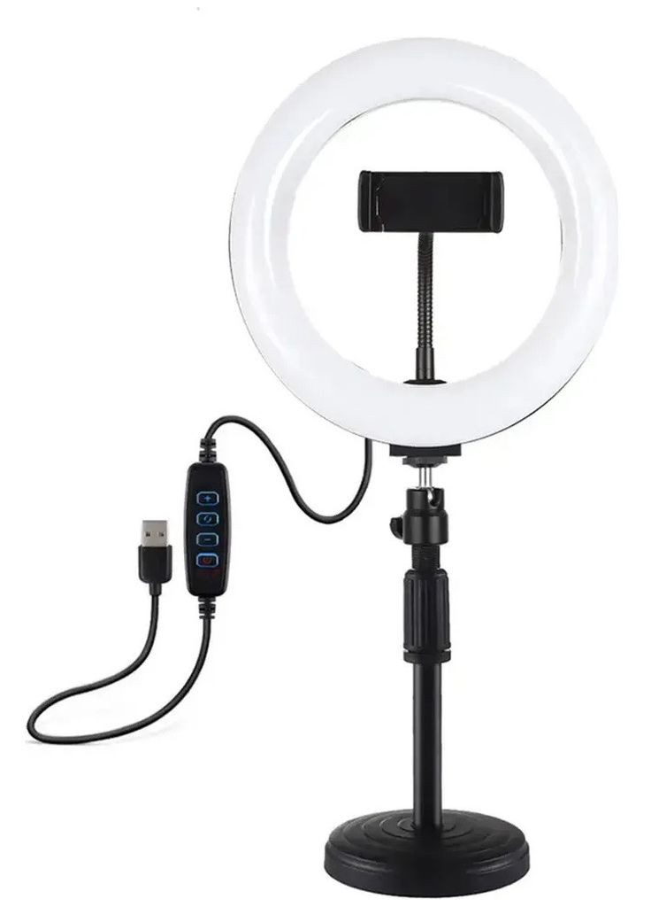 Холдер Selfie + LED 20см BGD002/SMN-8 лампа-трипод XO (330031952)