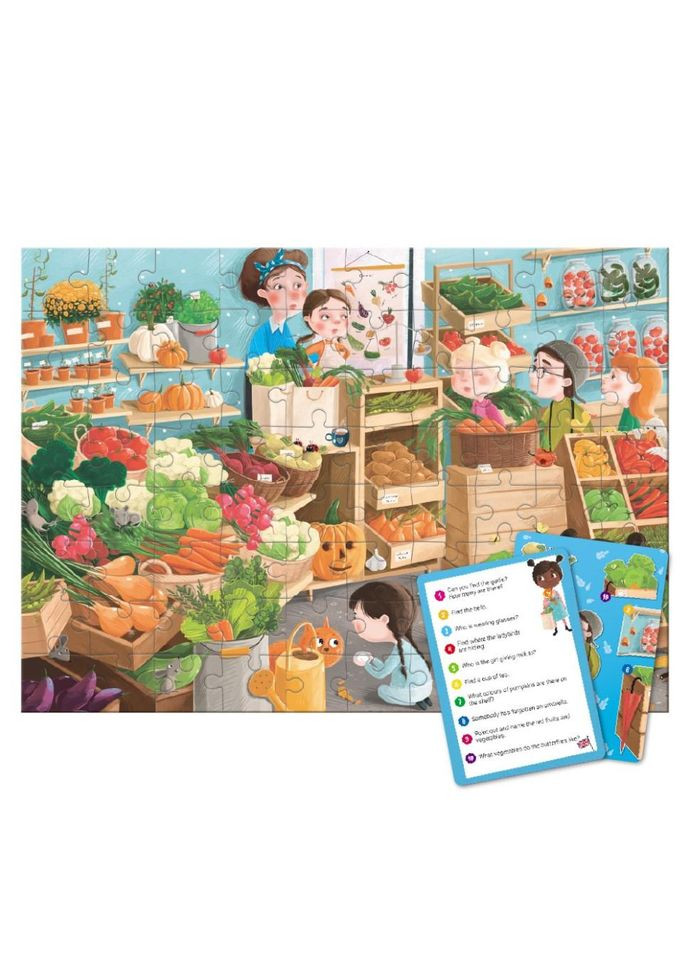 Дитячий пазл Шукай та знаходь "Дарунки осені" 300666, 80 елементів No Brand (365638692)