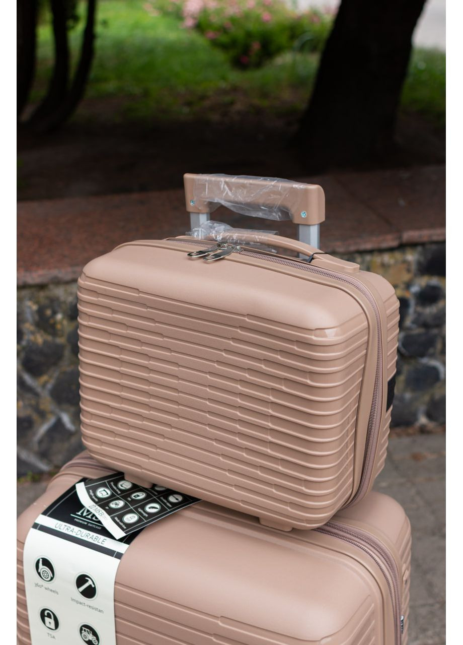 Кейс на чемодан полипропилен 100% MSB, цвет серый No Brand 008 (361318338)