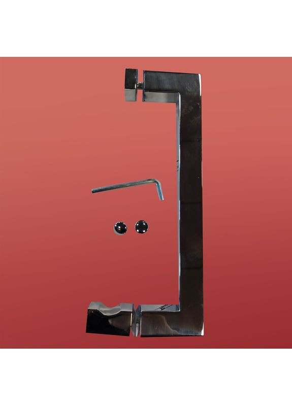 Двері в нішу SR SD02-140x200-TR-01 прозоре скло Easy Clean 8мм, хром (KR5383) KOER (325478049)