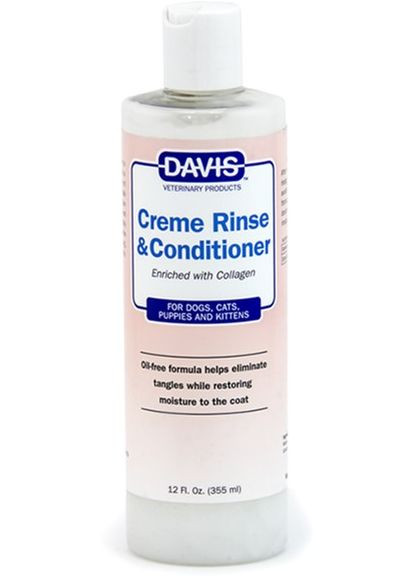 Кондиціонер Creme Rinse & Conditioner для собак та котів концентрат 1:7 355 мл (87717904746) Davis (364751543)