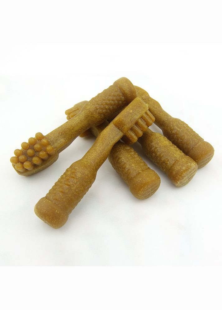 Лакомство для собак "Крестьянские Смаколики" зубная щетка тыквенная, 8-8.5 см, 1 шт No Brand (341193951)