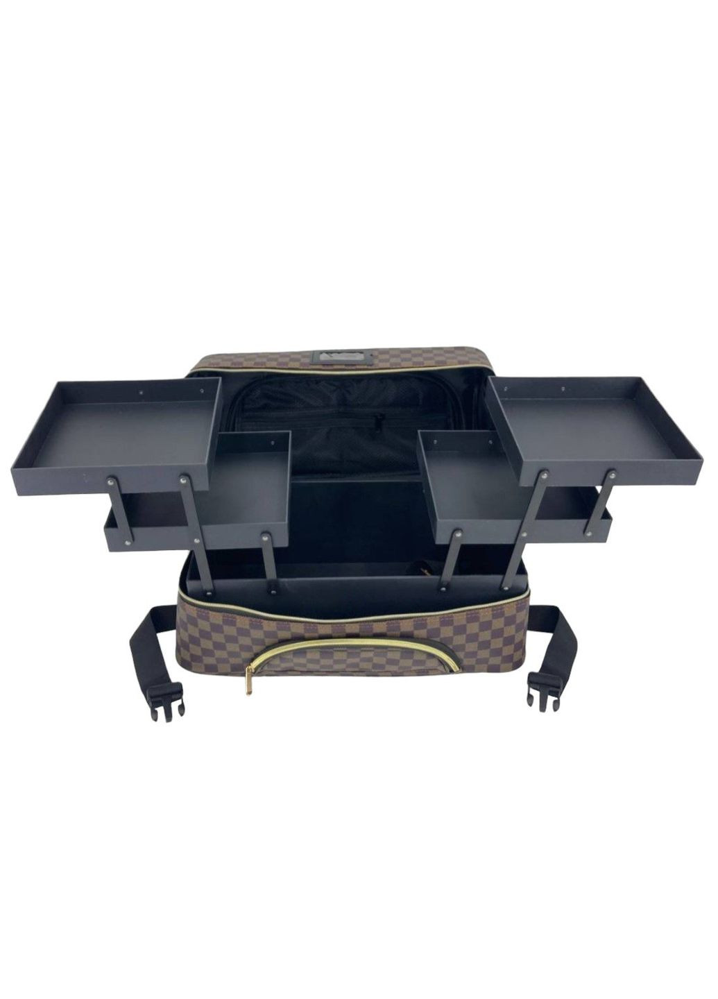 Валіза кейс з розсувними поличками з ручкою та ремінцем Global Fashion (300090726)