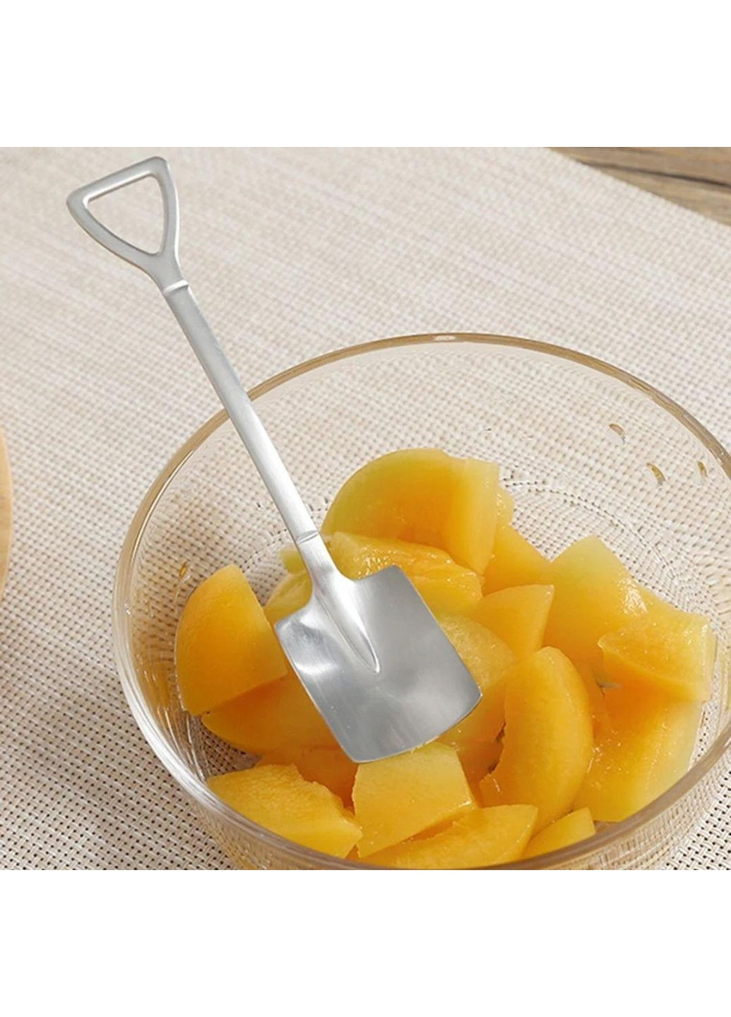 Чайная ложкав виде лопаты, нержавеющая сталь. No Brand (314813427)