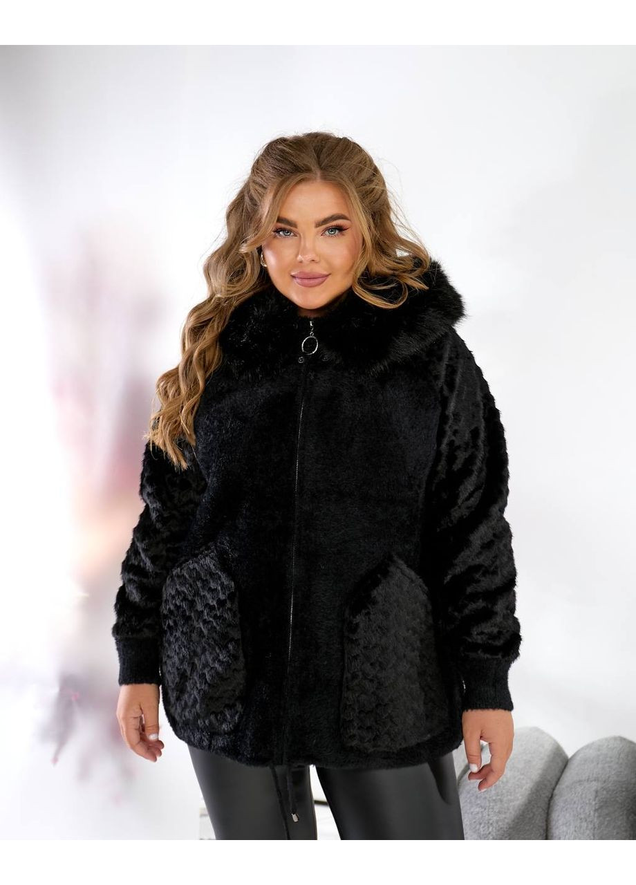 Жіночий тепла кофта на блискавці кофта альпака No Brand (361499654)