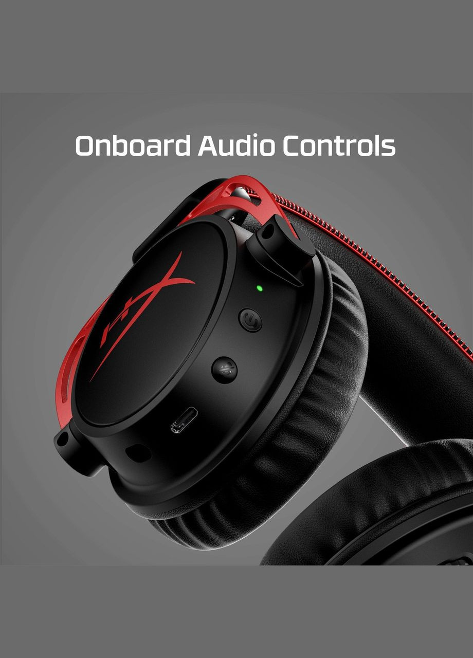 Гарнитура Cloud Alpha Wireless Black/Red (4P5D4AA) HyperX (368590049)
