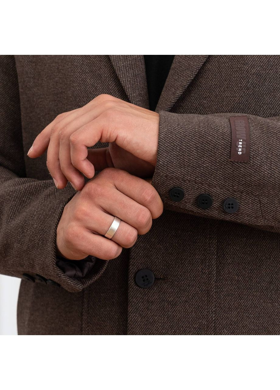 Коричневе зимнє Чоловіче зимове пальто великого розміру SK