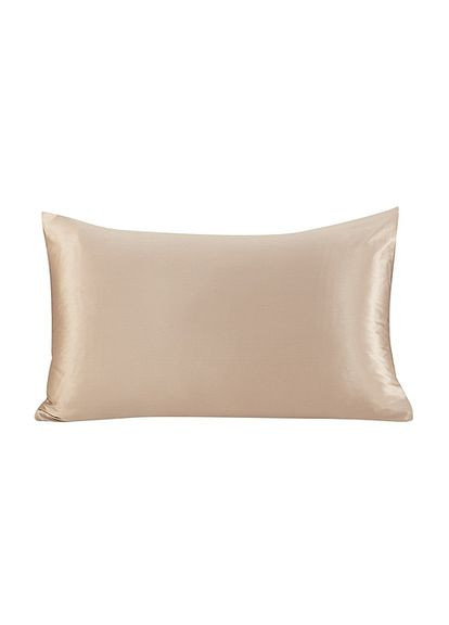 Наволочка из натурального 100% шелка 50х70 бежевого цвета. De Lure (313616319)