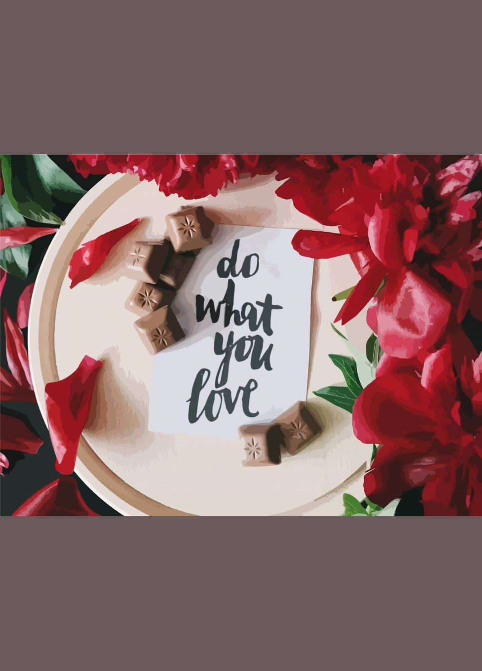 Картина за номерами. "Роби що любиш" 40 * 50 см 12120-AC Art Craft (301789599)