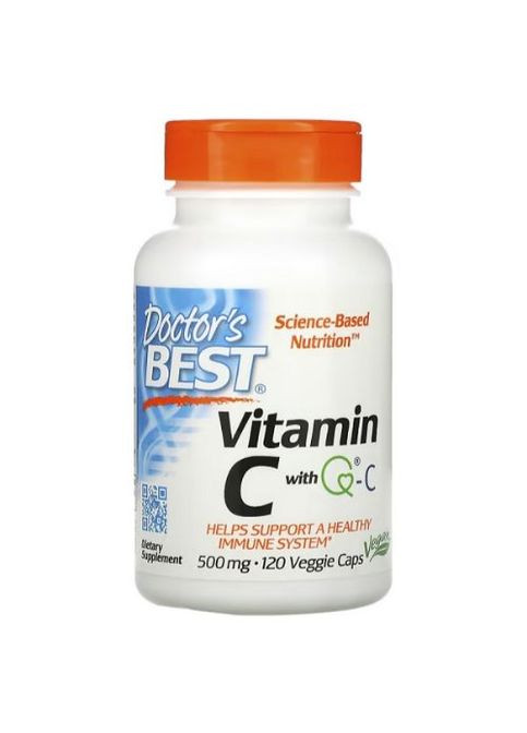 Vitamin C 500 mg 120 Veg Caps Doctor's Best (313859030)