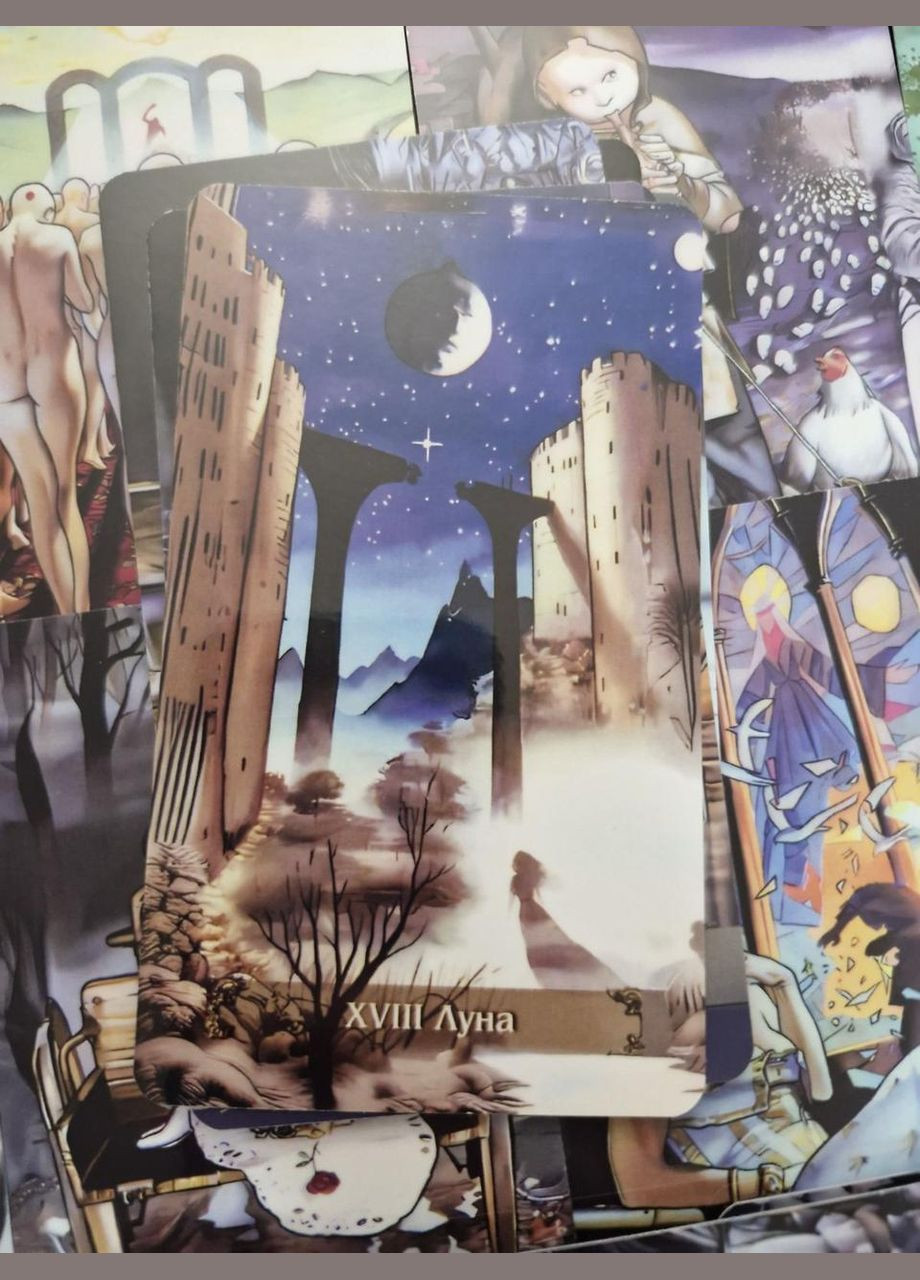 Карти Таро Луді Лескот глянець 78 карт No Brand (341325383)