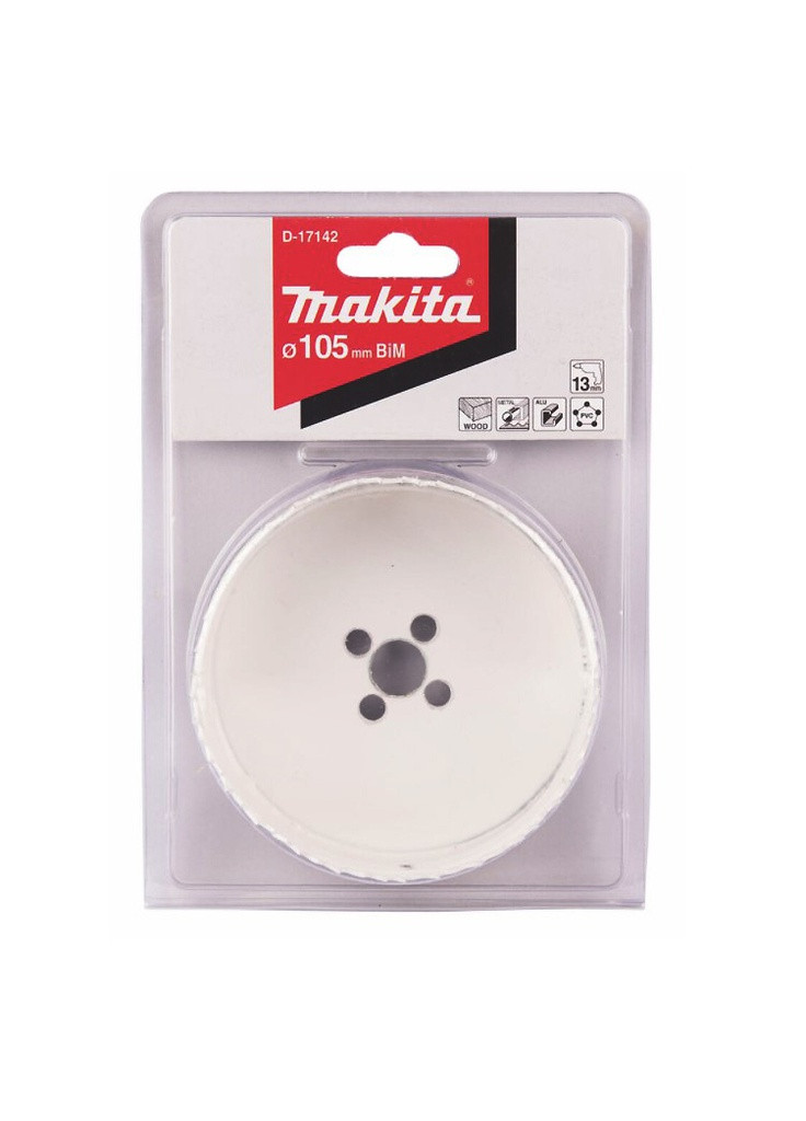 Коронка HSS-Bi-Metal D-17142 (105 мм) корончасте свердло (6819) Makita (295039801)