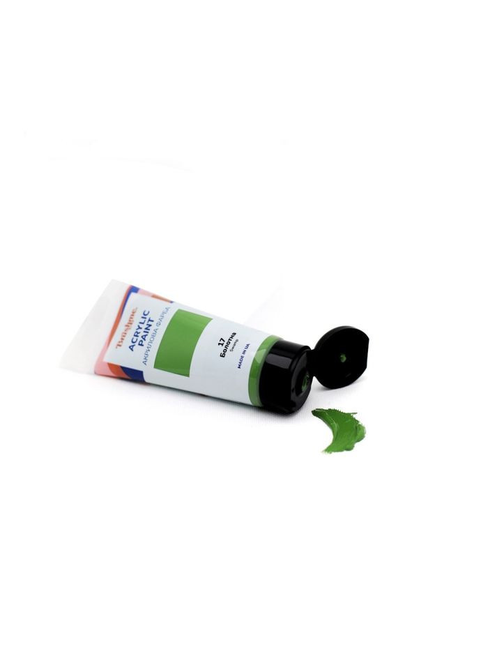 Акрилова фарба глянцева Болотна TBA60017 60 мл Brushme (363266552)