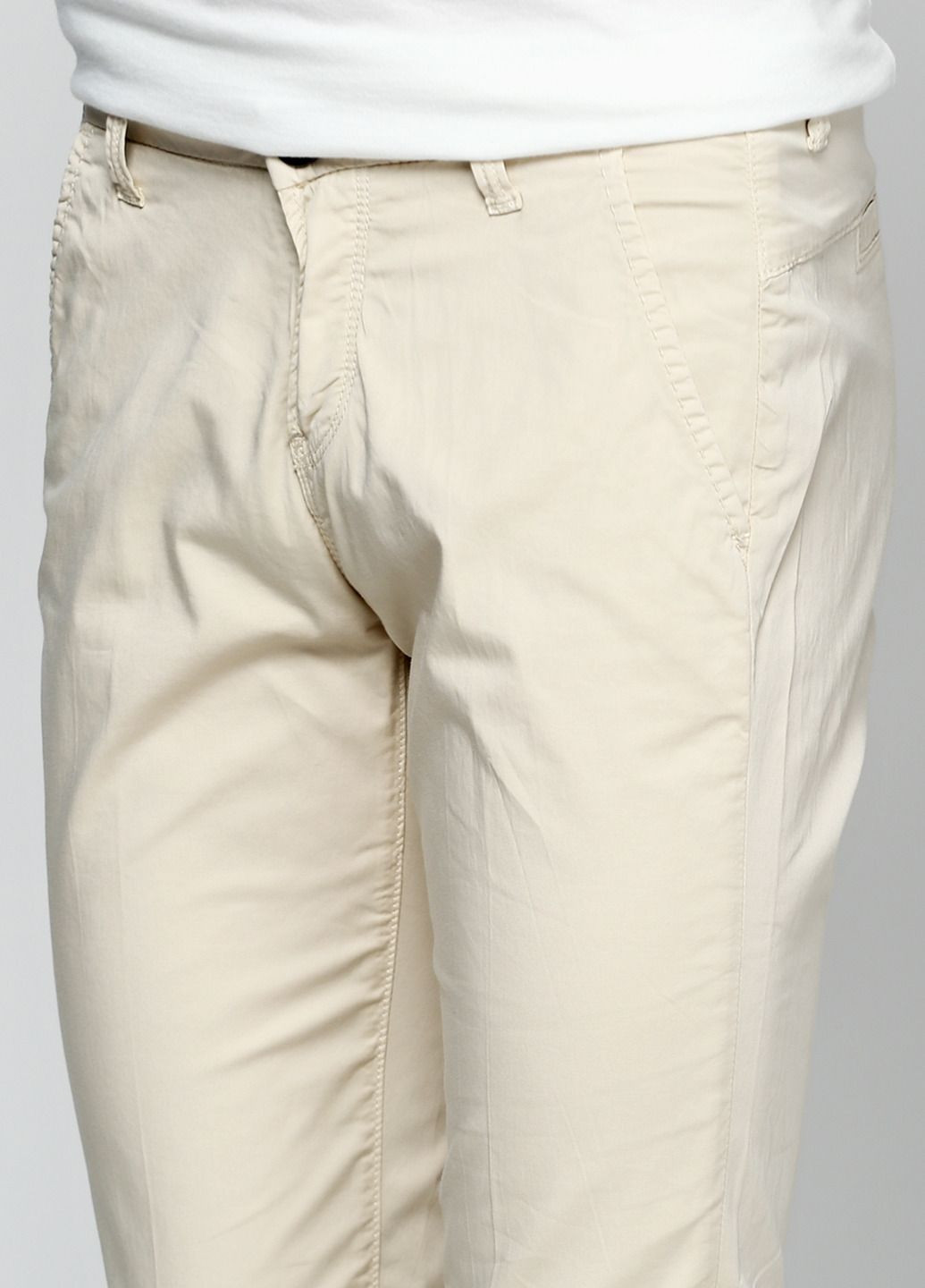 Бежевые повседневный демисезонные брюки Rifle