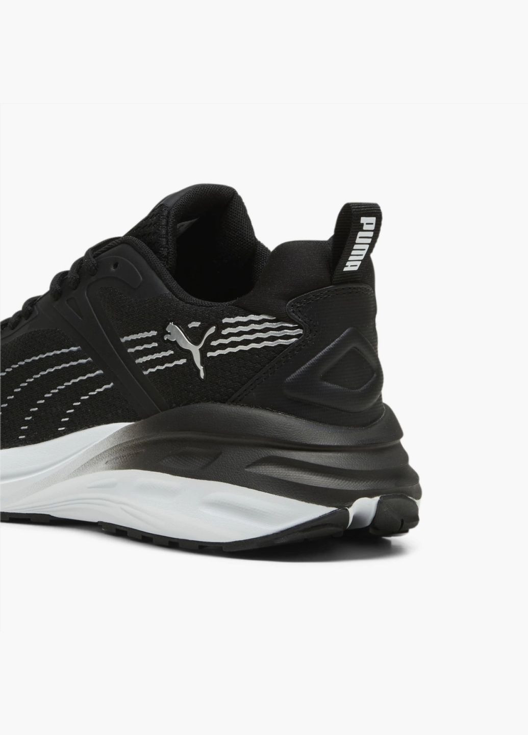 Чорні всесезонні кросівки унісекс hypnotic black 395235-02 Puma