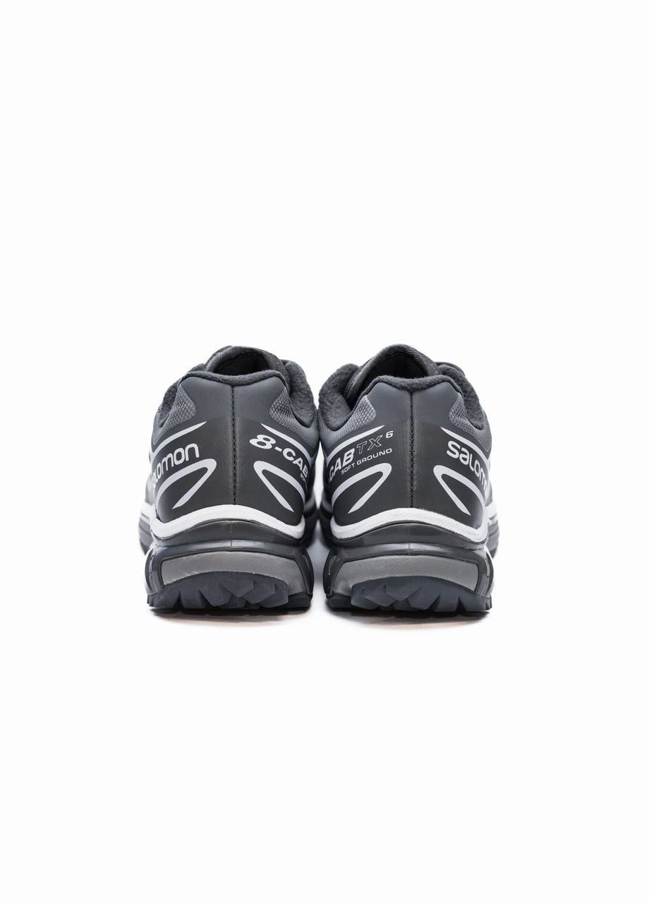 Серые зимние кроссовки зимние мужские salomon xt-6 winter gore-tex gray termo fleece | саломон хт-6 серые термо с флисом No Brand