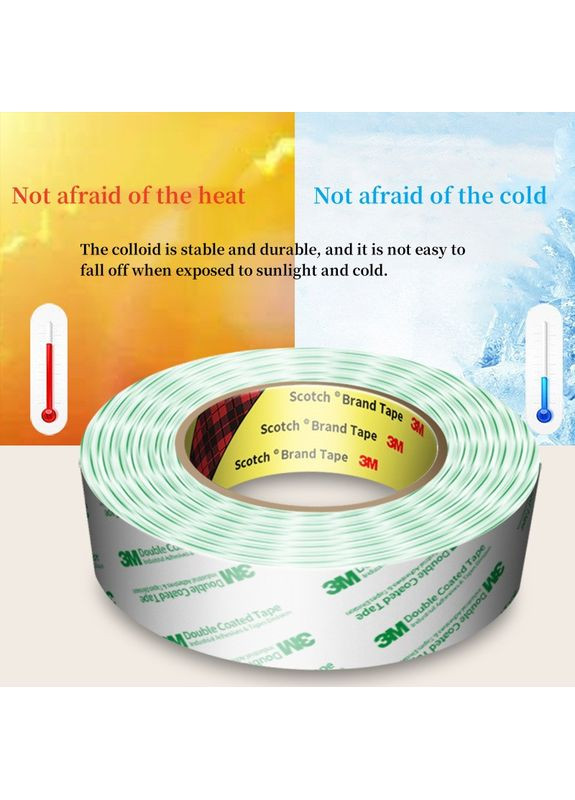 Двухсторонняя клейкая лента 3M 5256 ширина 10 мм длина 50 метров Прозрачная 3М (362495626)