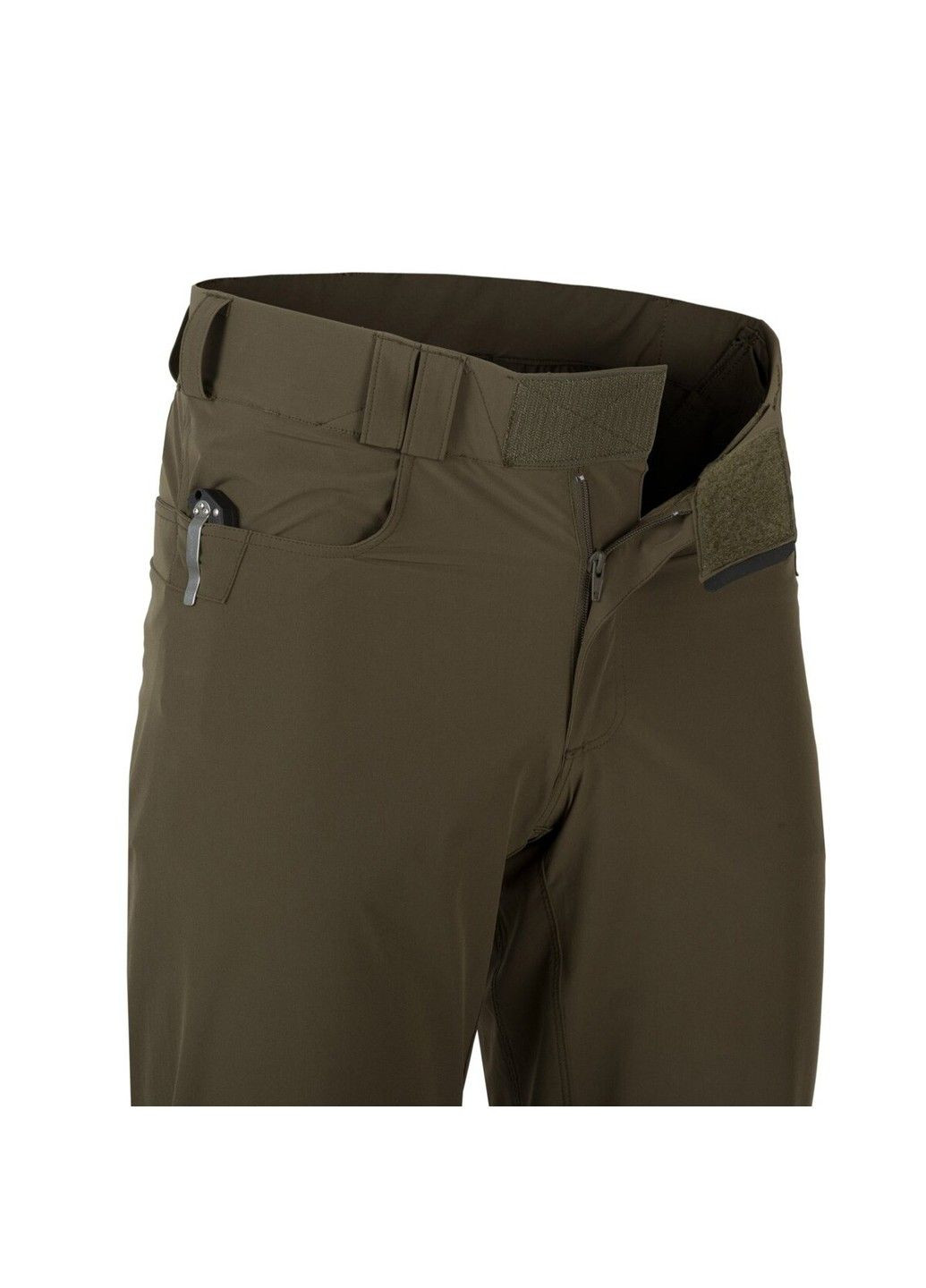 Темно-зеленые спортивные, повседневный, кэжуал демисезонные брюки Helikon-Tex