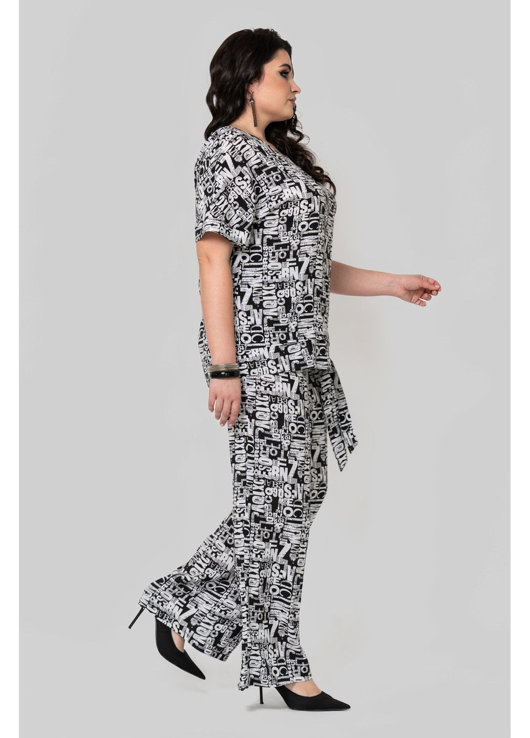 Костюм женский двухпредметный из штапеля All Posa (ap102370p) A'll Posa (355262361)