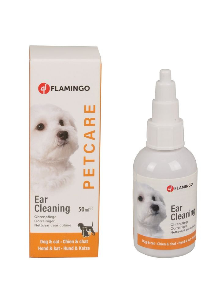 510951 Краплі для гігієни вух собак/котів, 50мл Flamingo (337664949)