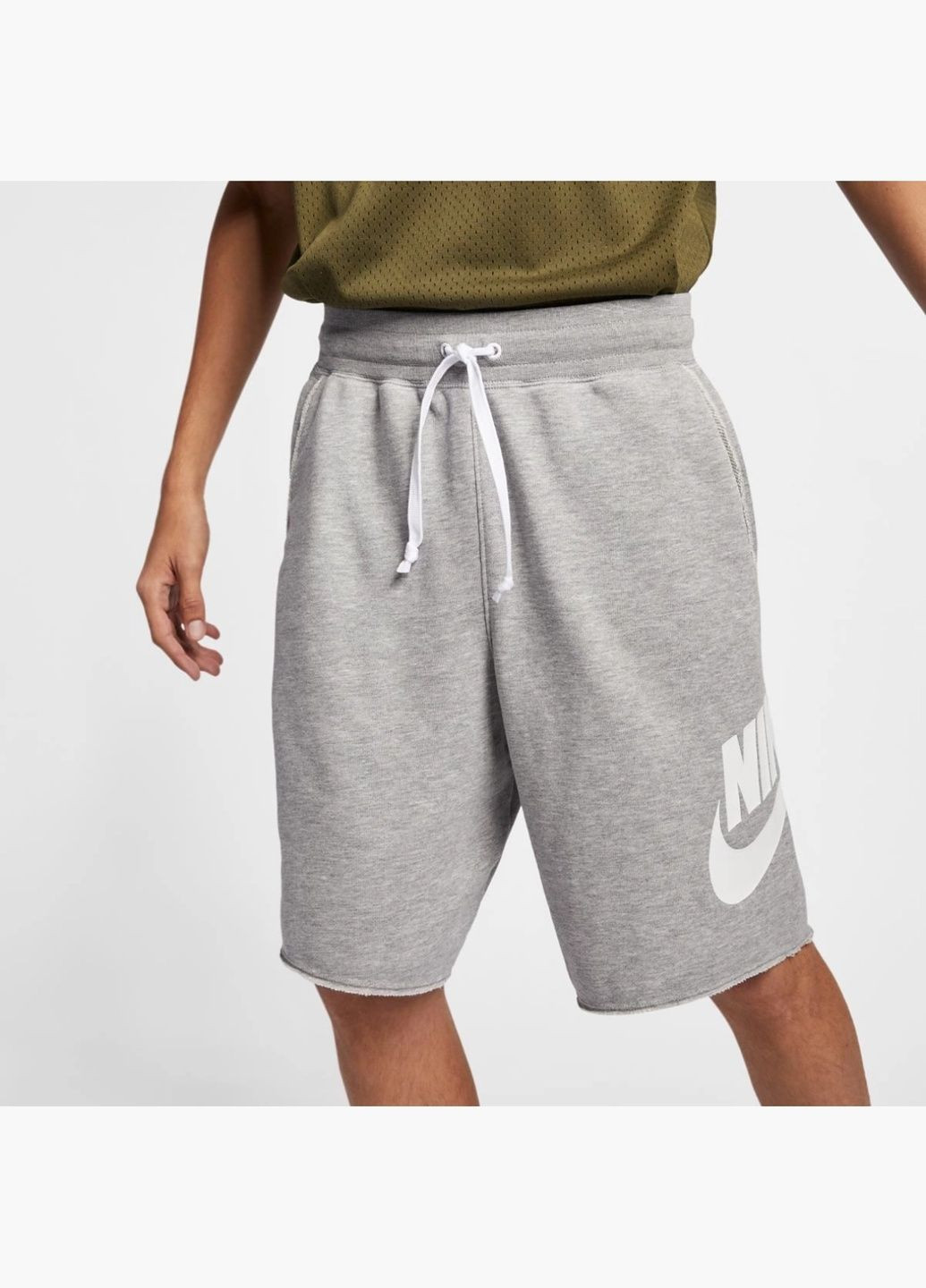 Мужские шорты M Nsw He Short Ft Alumni Grey AR2375-064 Nike (326783532)