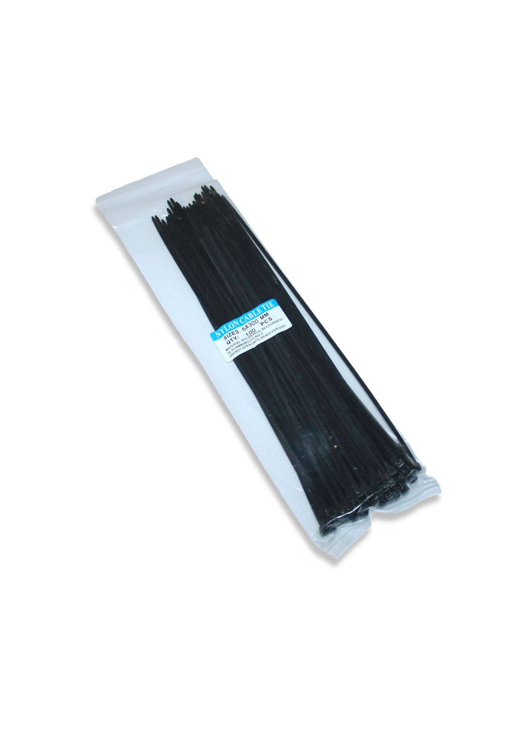 Стяжка/Хомут для кабелю пластиковий 3.6х300мм/100шт FROM FACTORY UJH30B (335396362)