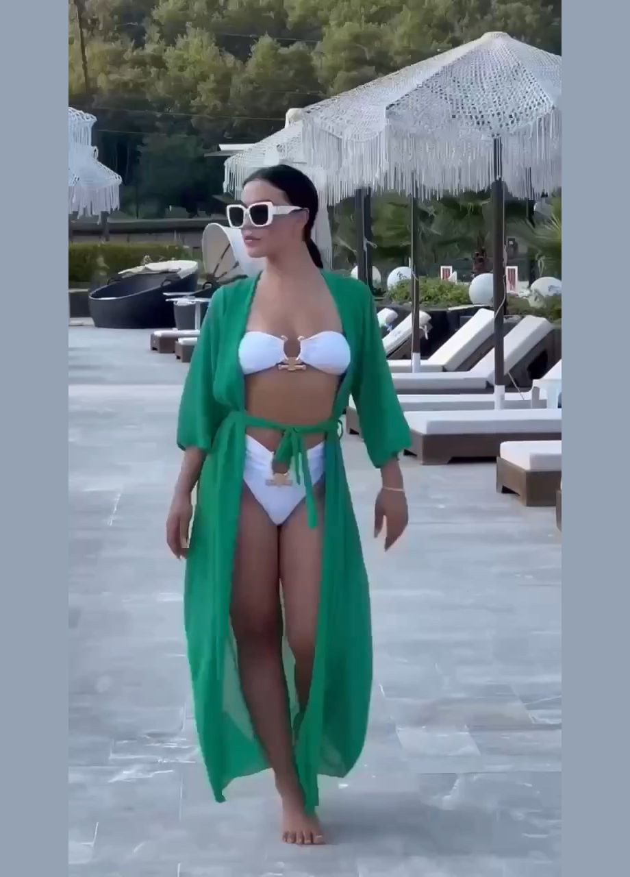 Пляжна туніка довжини максі MonCher (328913138)