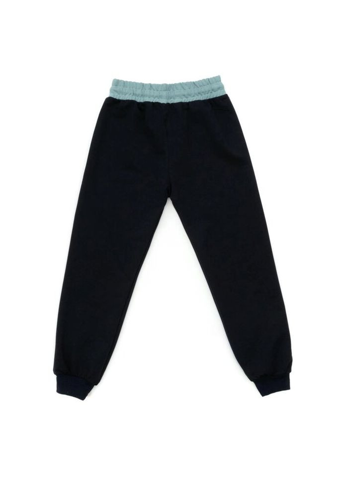 Штани дитячі спортивні з лампасами (879-152G-blue) Joi (300857427)
