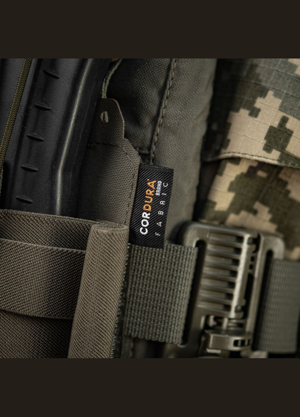 Передняя панель для плитоноски Cuirass QRS на три магазина Ranger Green M-TAC (303261512)