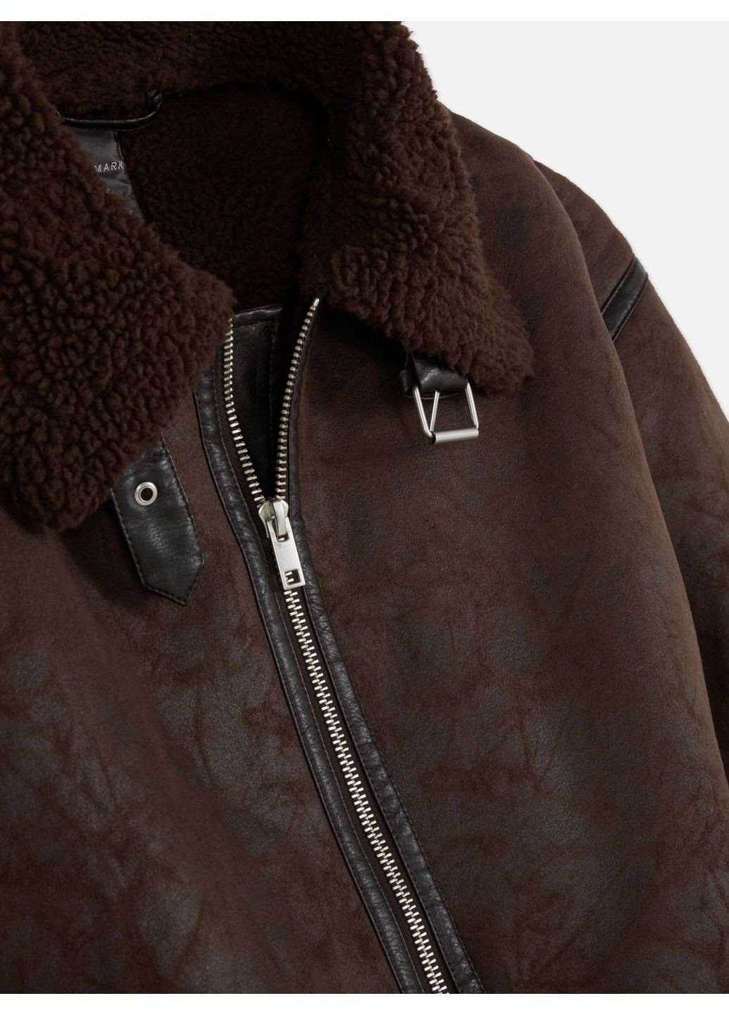 Дубленка,коричневый, Primark (368151355)