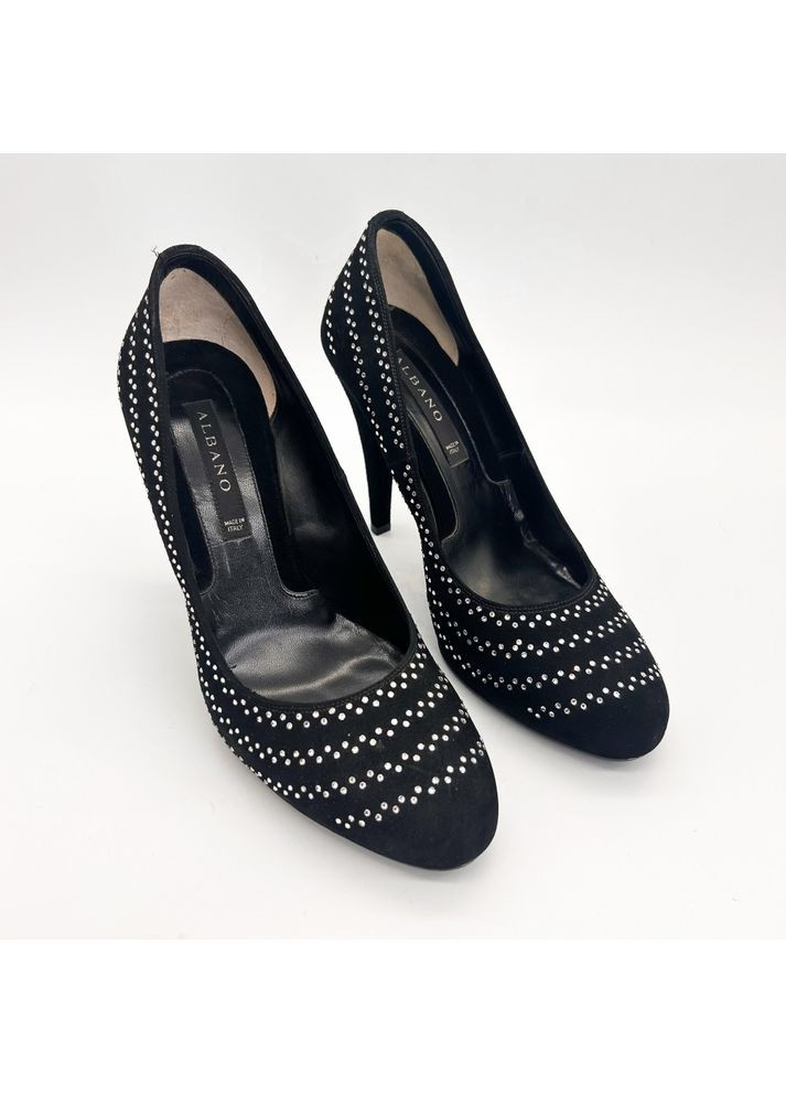 Albano Туфлі (р) Замша 0-1-1-3901-1 чорний з, італія — (357226982)