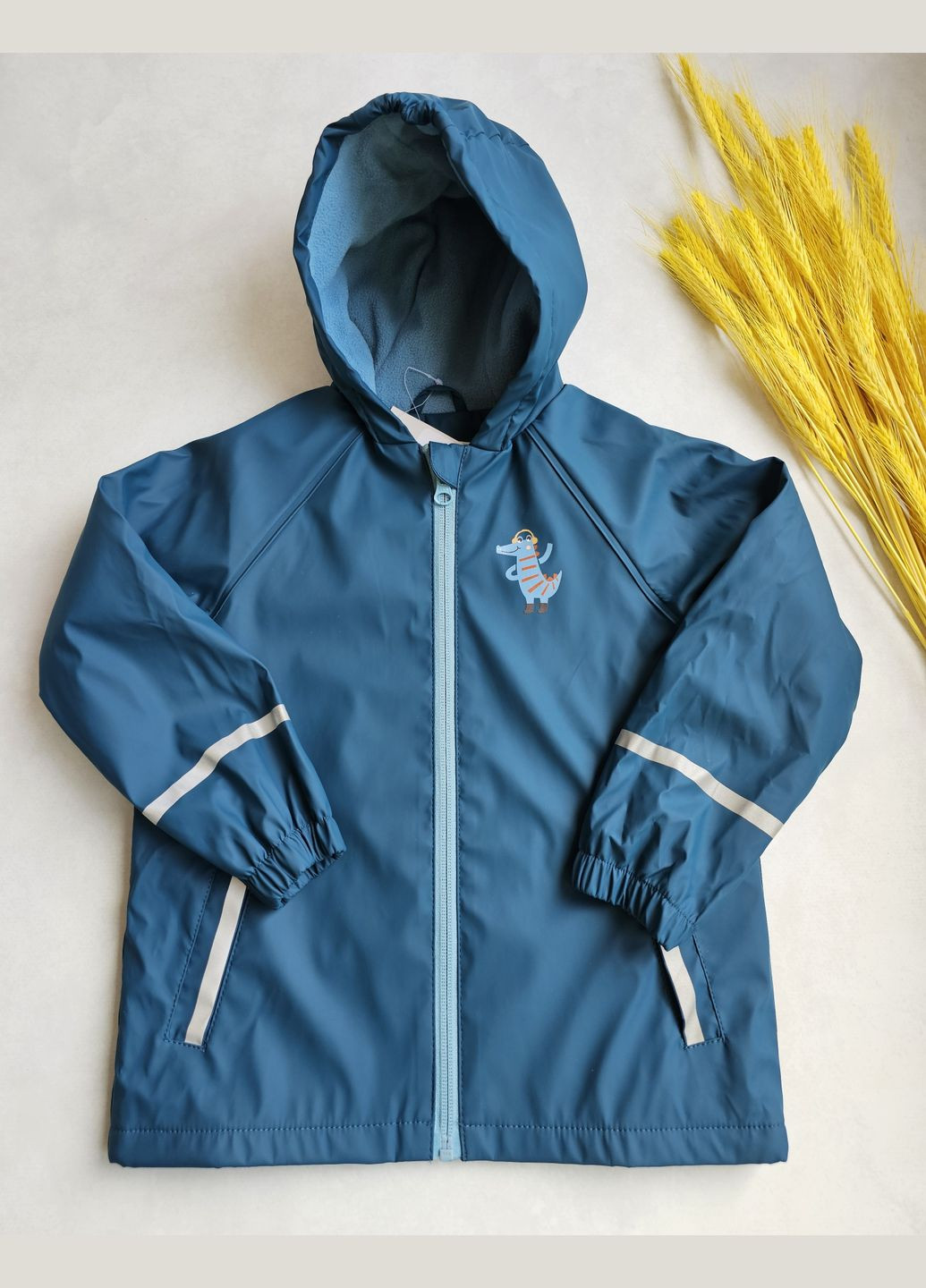 Дождевик Детский Грязепруф на флисе ☔️Дождевик Комплект Детский Куртка и Полукомбинезон Lupilu Куртка та Напівкомбінезон (303278445)