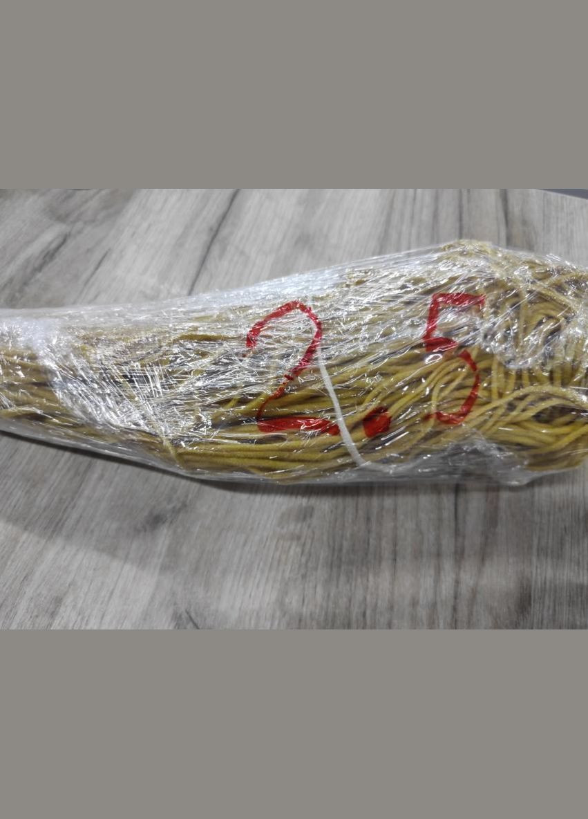 Гніт вощений 2.5 мм бавовняний плетений для свічок і рукоділля 100 м МЕД ПОШТОЮ (322148929)