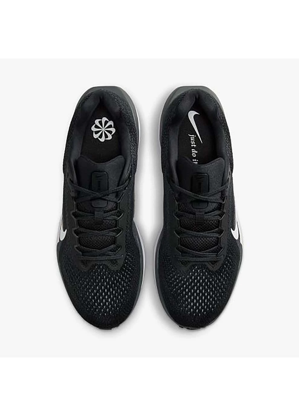 Чорні Осінні чоловічі кросівки air winflo 11 чорний Nike