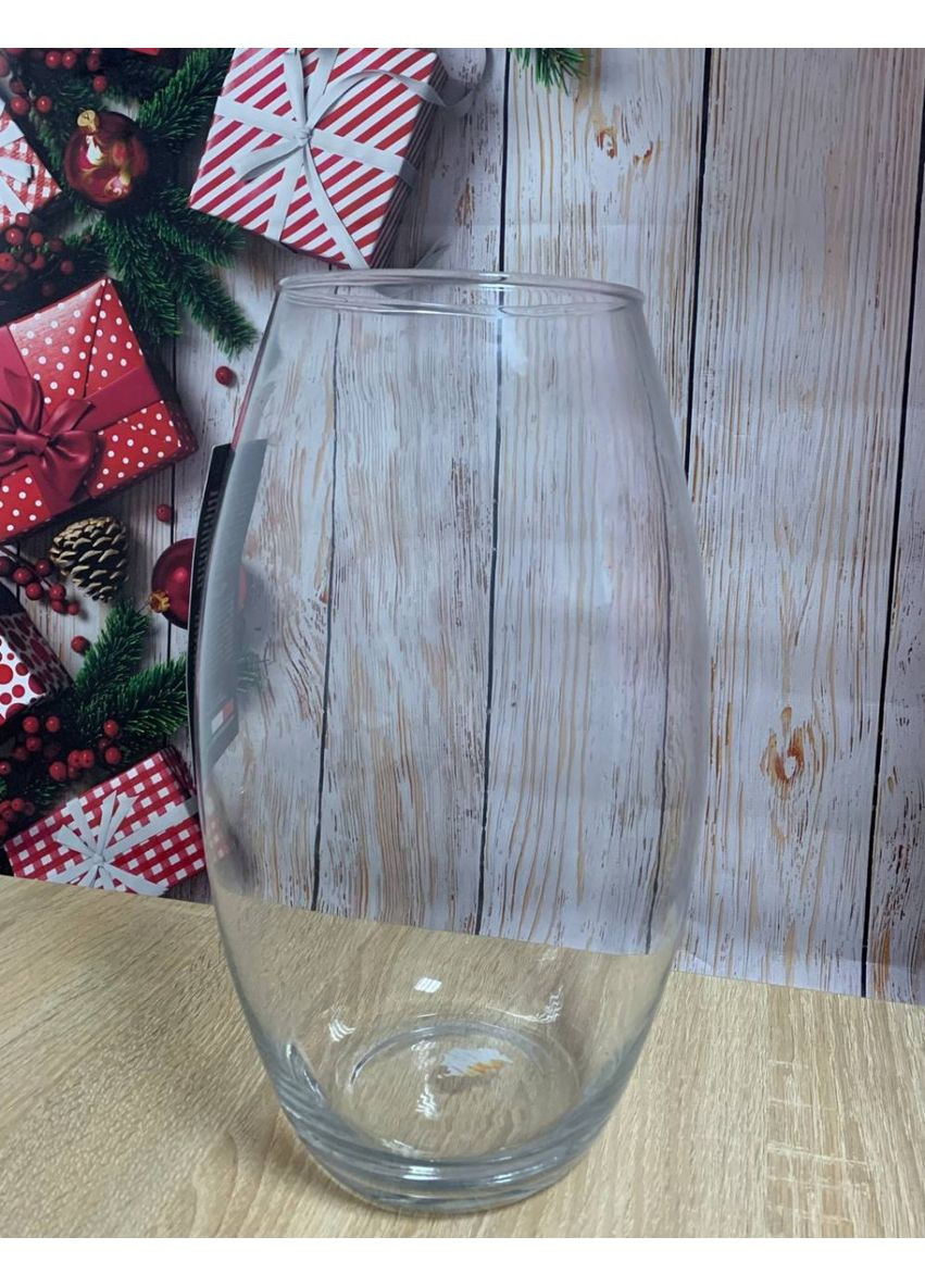 Ваза стеклянная FranСo 90382 30 см Franco (361025801)