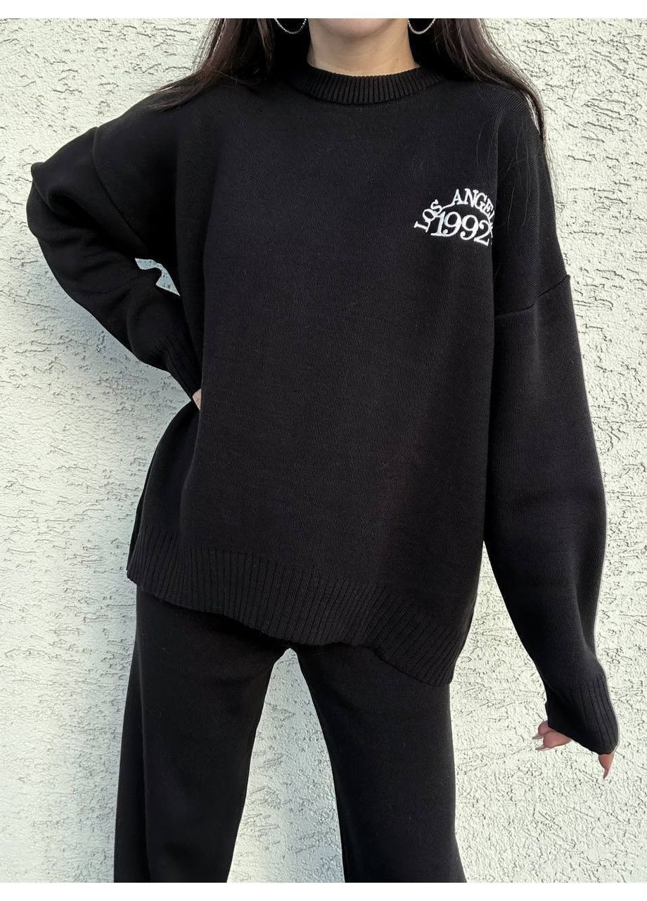 Костюм (штани, светр), колір Чорний Fashion (364184188)