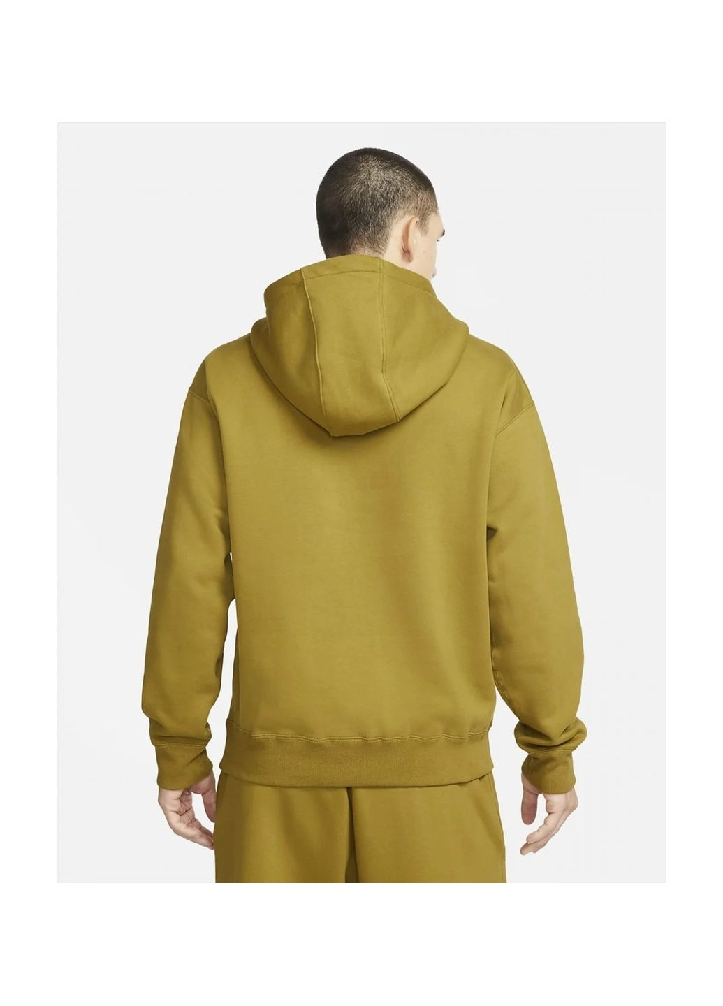 Худи мужские Mens Fleece Hoodie Olive Nike (364837945)