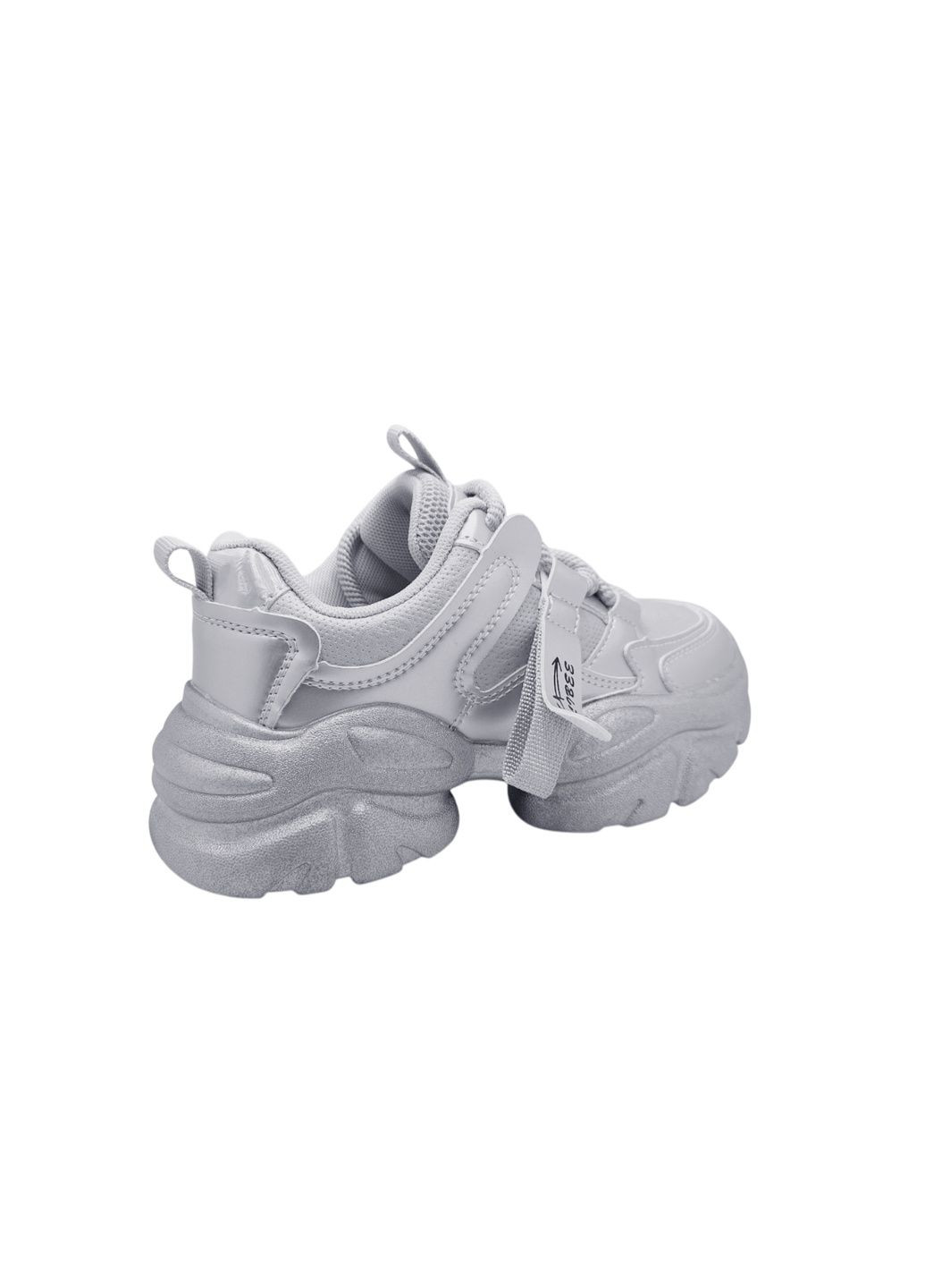 Серые всесезонные кроссовки Clibee