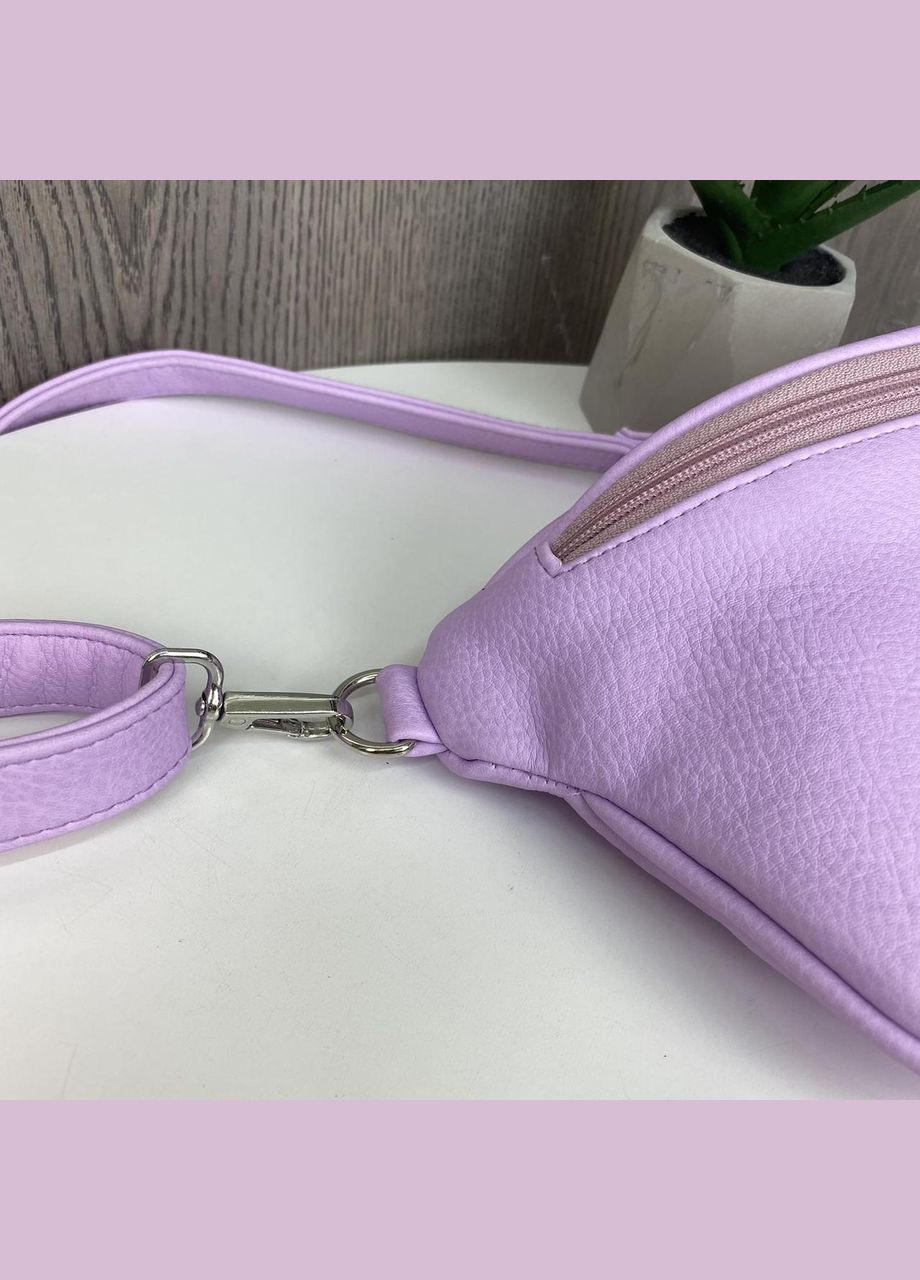 Якісна жіноча бананка сумка на груди з ланцюжком, міні сумочка яскрава Блакитний No Brand (334731219)