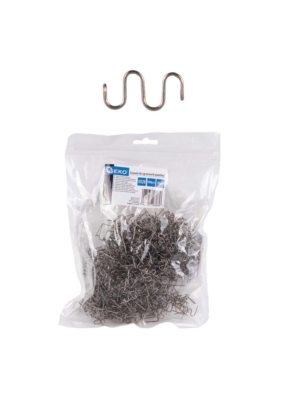 ТермоСкоби " " RS28 хвиля (500шт.) Geko (314540618)
