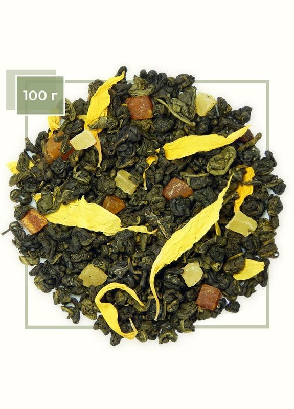 Чай зеленый, манго, 100 г WAK'A (276839941)